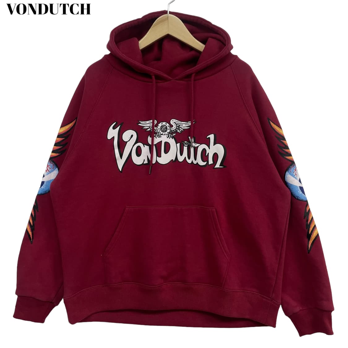 Von Dutch Big Logo Hoodie 상품이미지1
