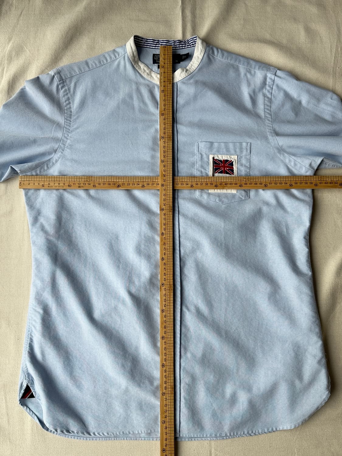 폴로 랄프로렌 1948 런던 올림픽 유니언잭 차이나카라 옥스포드 셔츠 L 상품이미지10