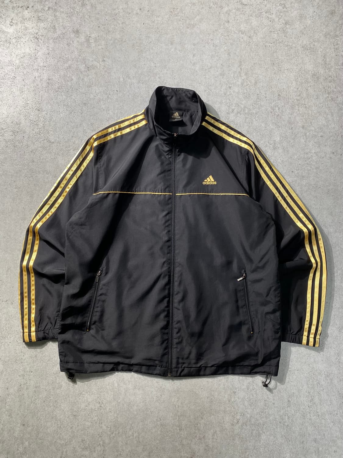 [105] 00s Adidas 아디다스 금장라인 우븐자켓 바람막이 상품이미지1