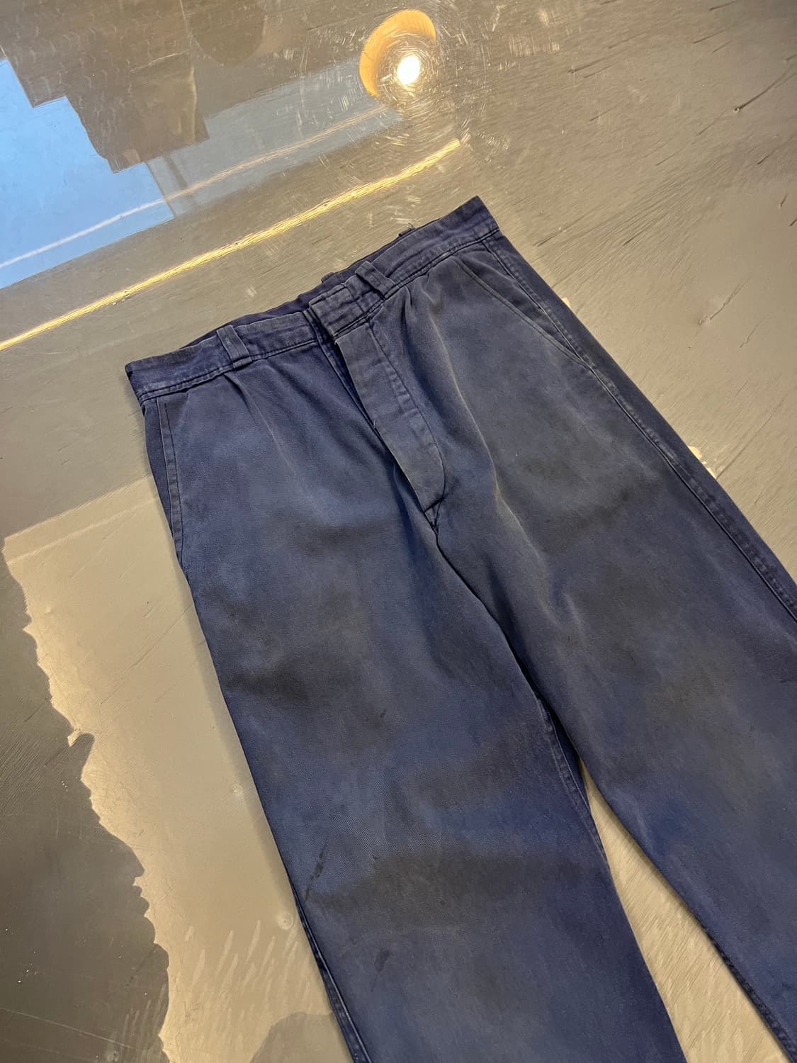 OLD VINTAGE HARD FADED FRENCH 프렌치워크팬츠 상품이미지5
