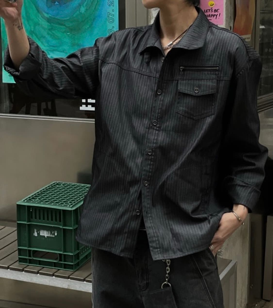 웨그오 그루비 웨스턴 셔츠자켓 상품이미지2