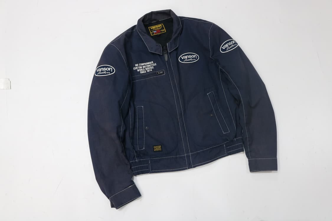 밴슨 빈티지 레이싱 자켓 상품이미지2