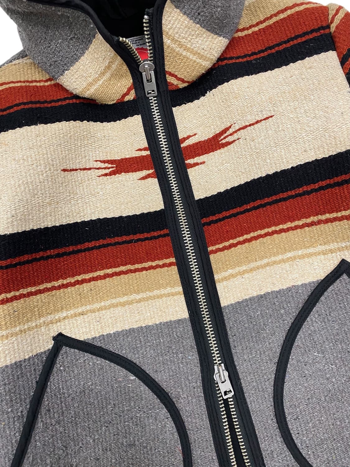 무초 부에노 블랭킷 후드 자켓 상품이미지5