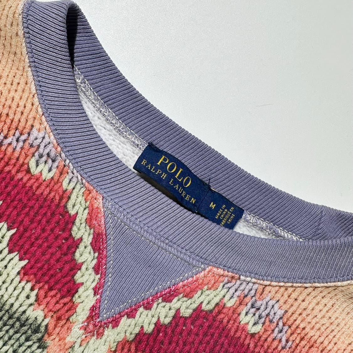 폴로 랄프로렌 사우스 웨스턴 아즈텍 패턴 맨투맨 상품이미지4