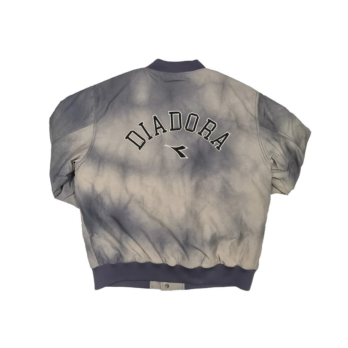 디아도라 | 웨이브다잉 스타디움 자켓 | 다크그레이 | L 상품이미지2