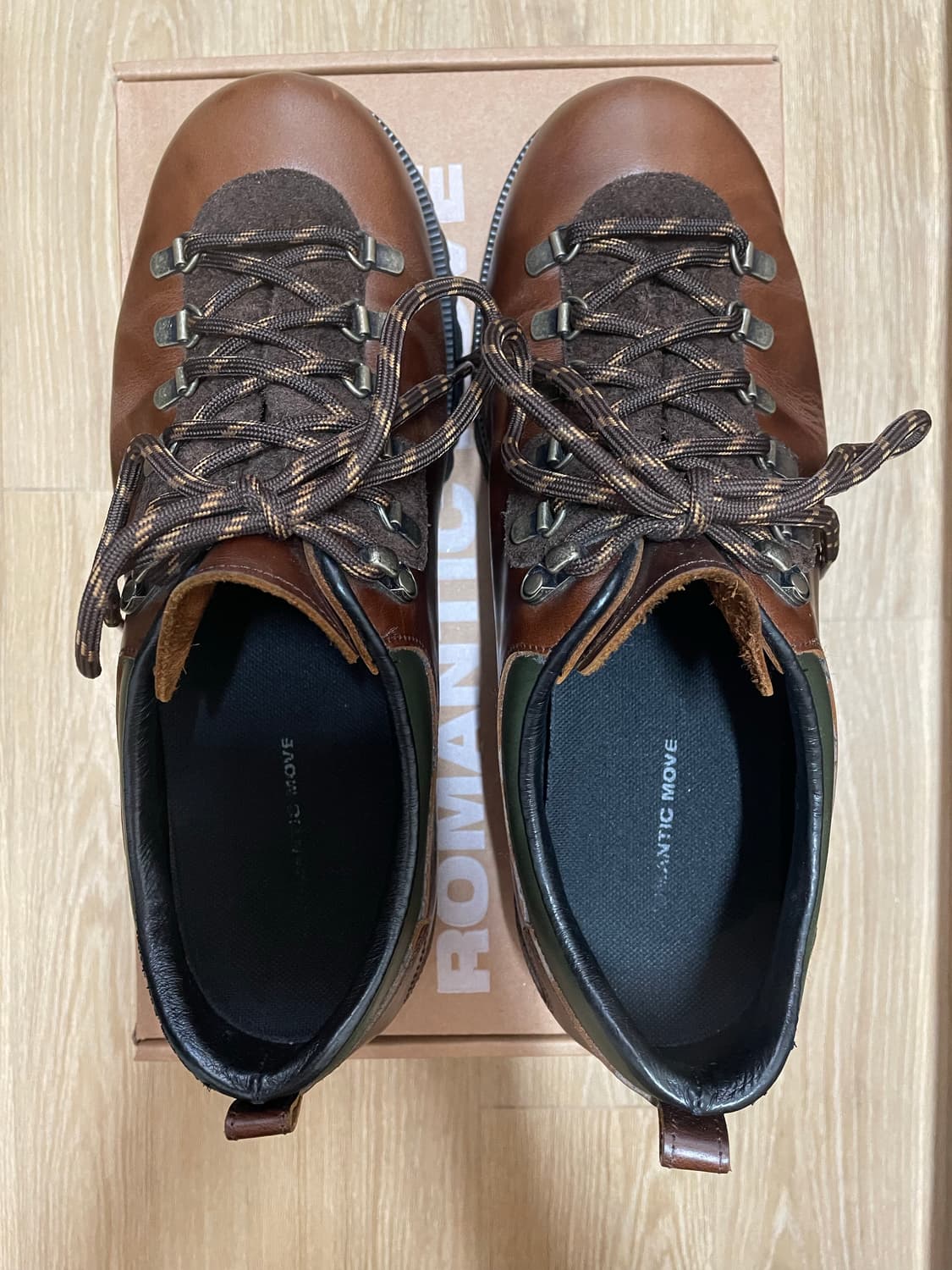 로맨틱무브 오트 마운틴 슈즈 브라운 270 상품이미지1