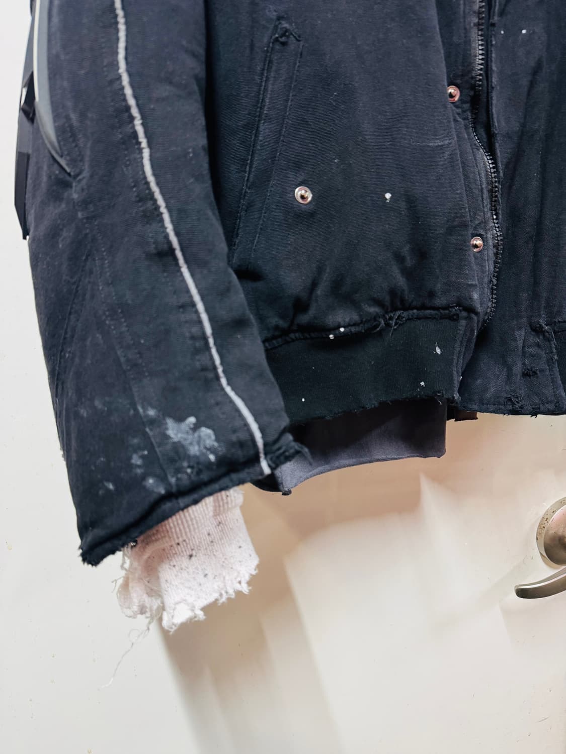 빈티지 바이커 패디드 점퍼 상품이미지6