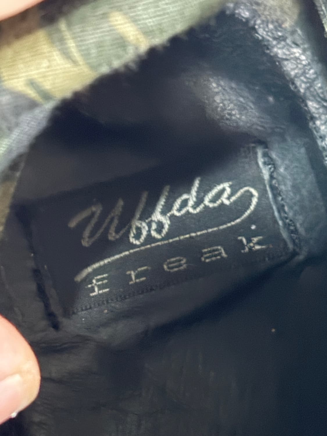 Uffda freak 웨스턴 그런지 레이스업 부츠 상품이미지10