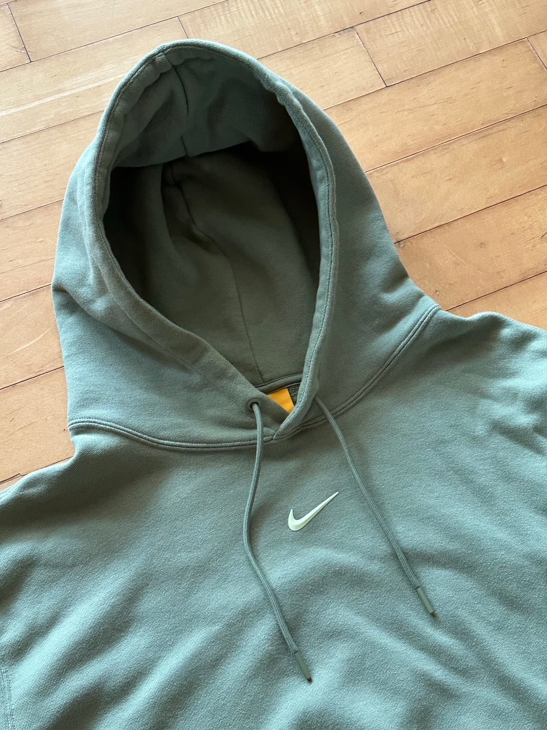 나이키 x 드레이크 녹타 플리스 후드 오일 그린 상품이미지1