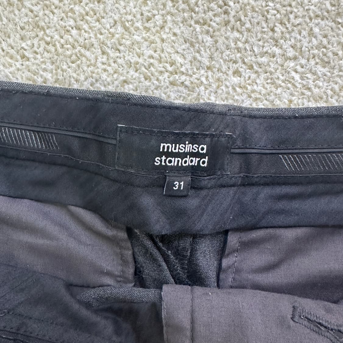 31 무신사 스탠다드 바지 0320D 상품이미지2