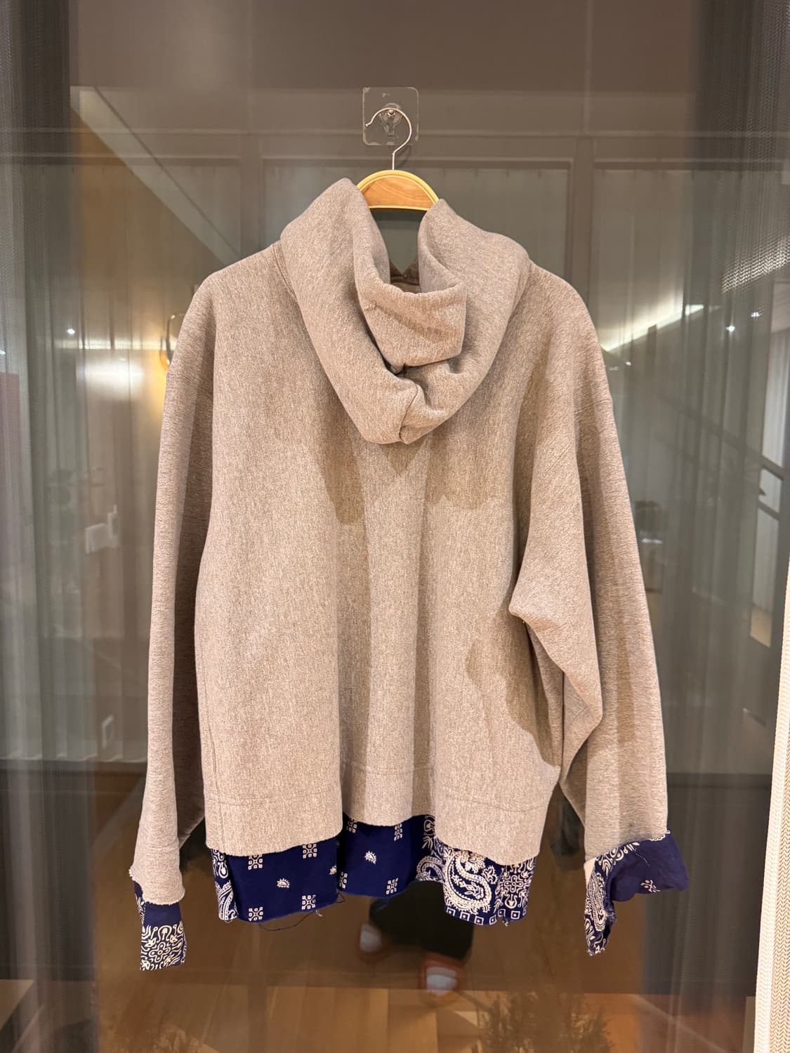 올드파크 반다나 후드 후디 상품이미지2