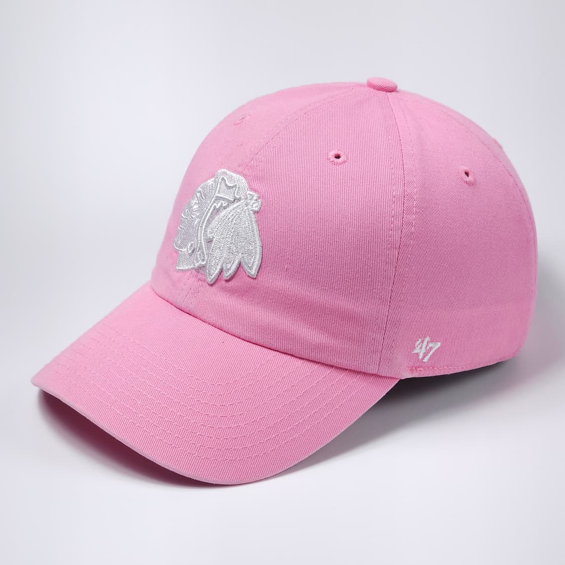 47 시카고 블랙호크스 NHL 핑크 볼캡 모자 상품이미지2