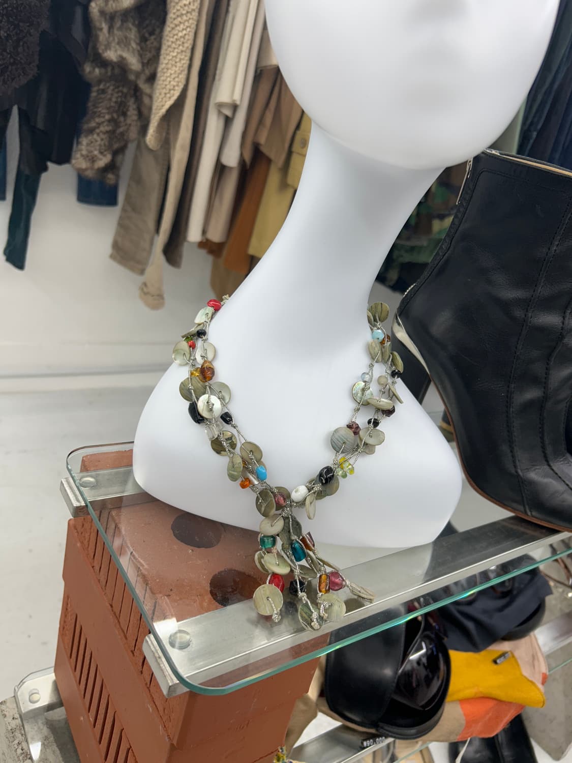 스냅조개 목걸이/참 상품이미지1