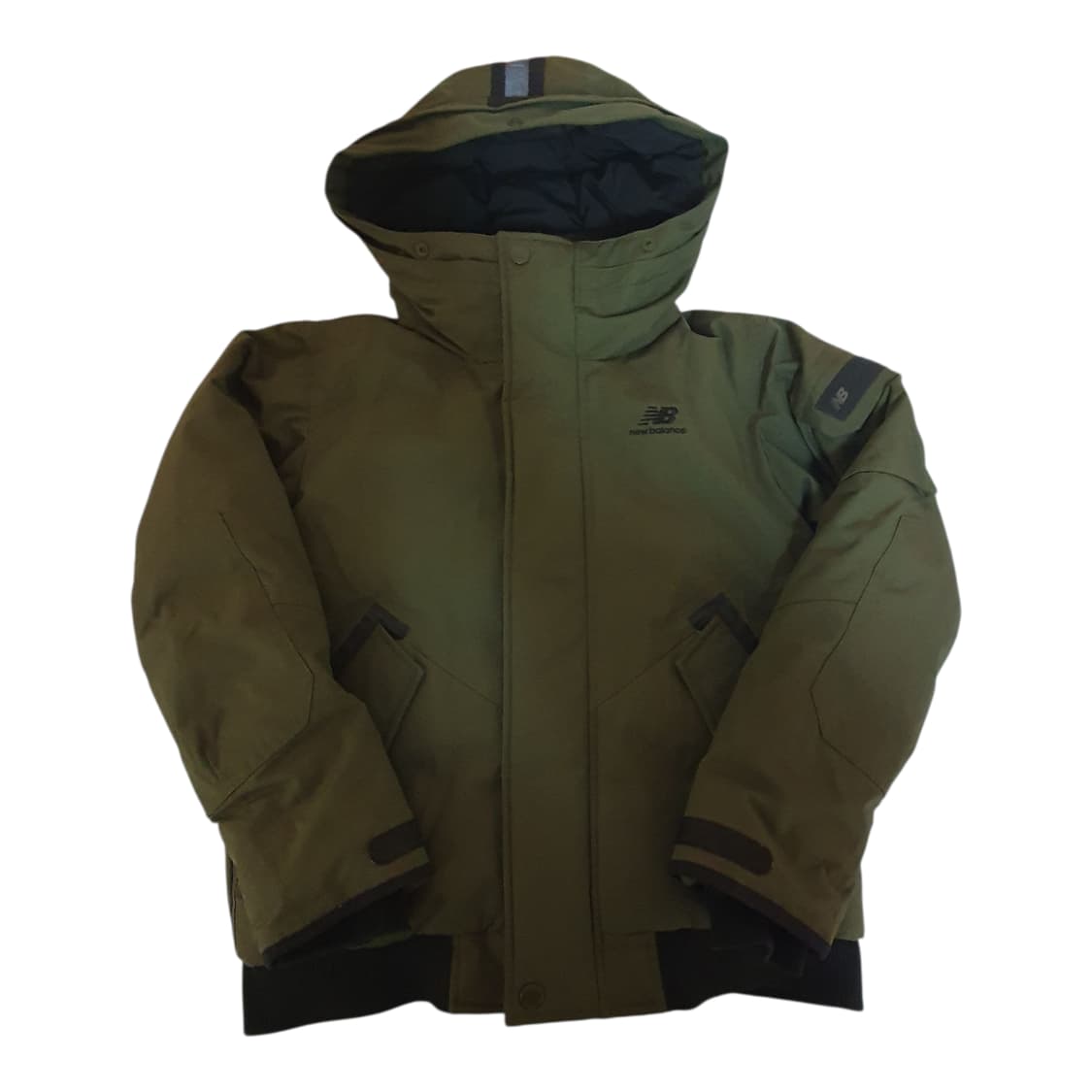 뉴발란스 카키색 덕다운 패딩 자켓 95 상품이미지1