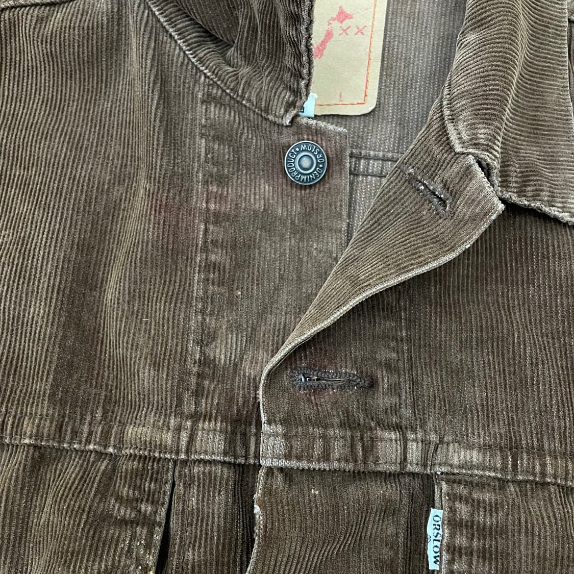 오어슬로우 코듀로이 트러커 자켓 상품이미지5