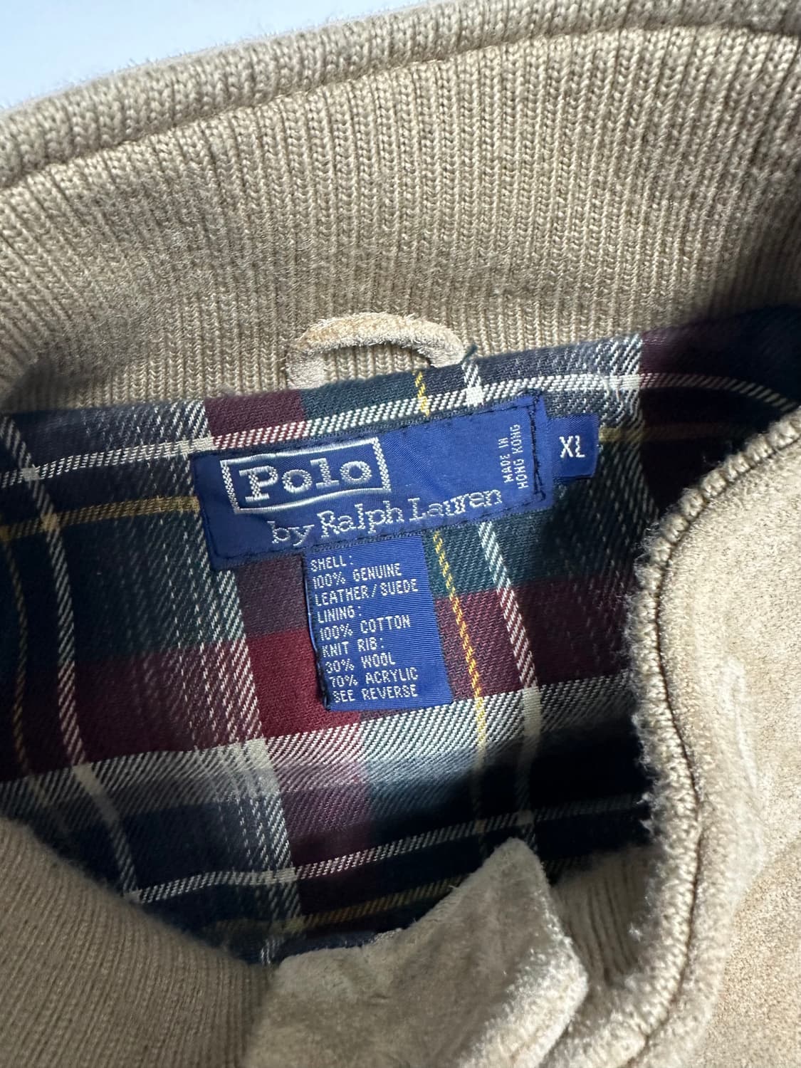 90s polo suede jacket (XL) 상품이미지8