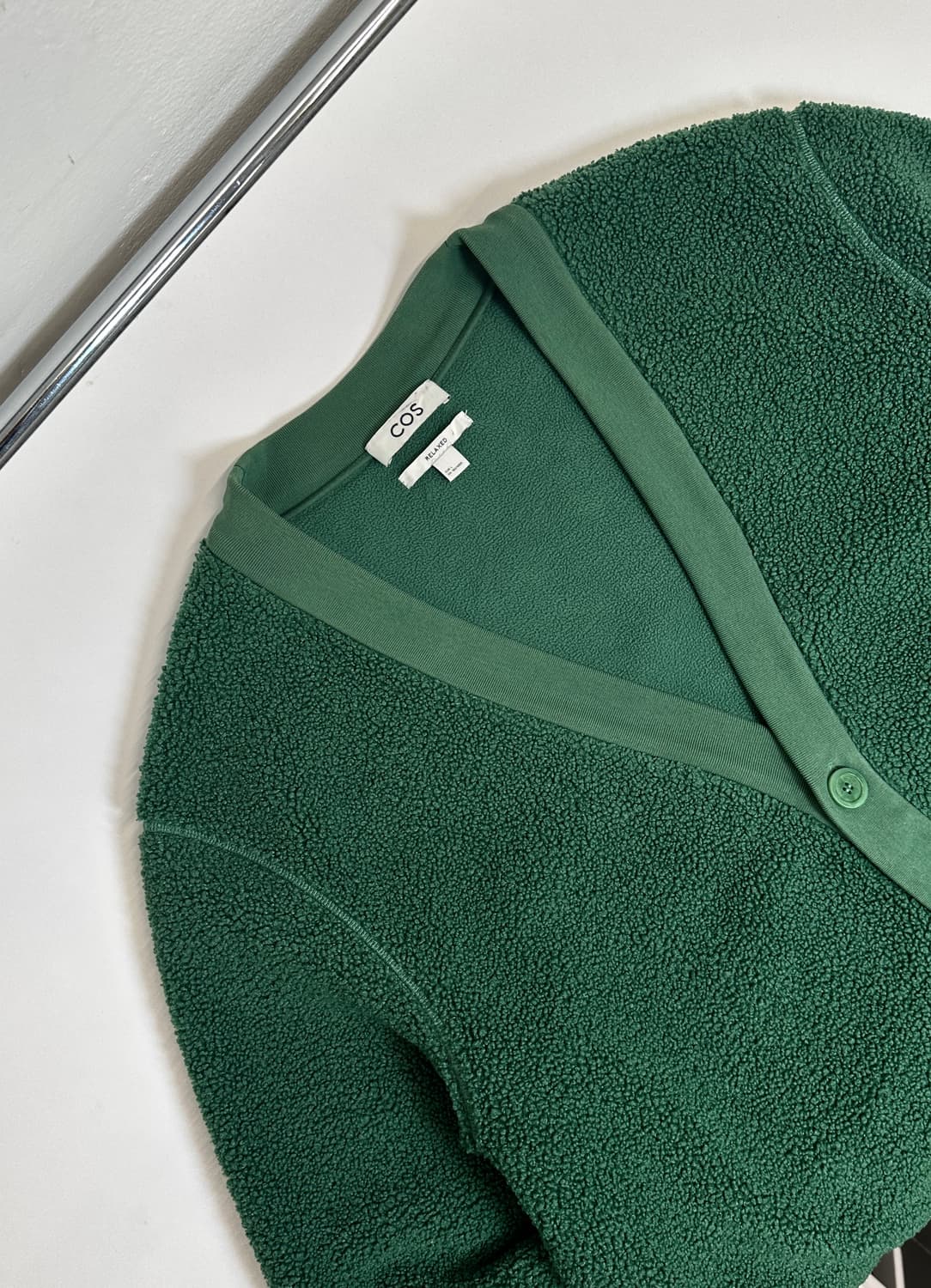 코스 테디 플리스 가디건 L 상품이미지5