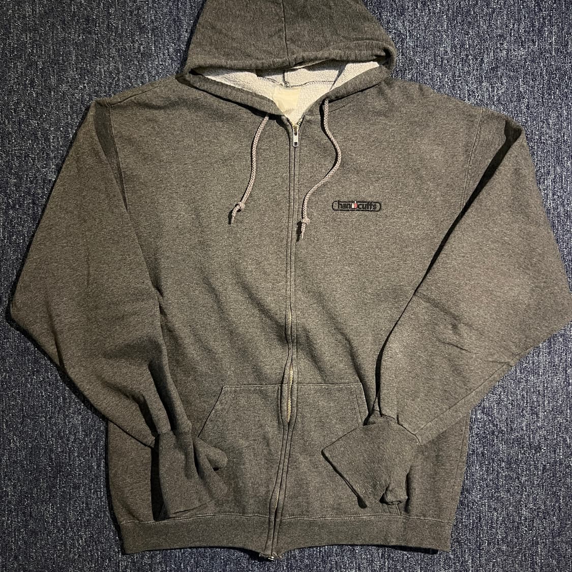 빈티지 90s Handcuffs 집업 후디 상품이미지1