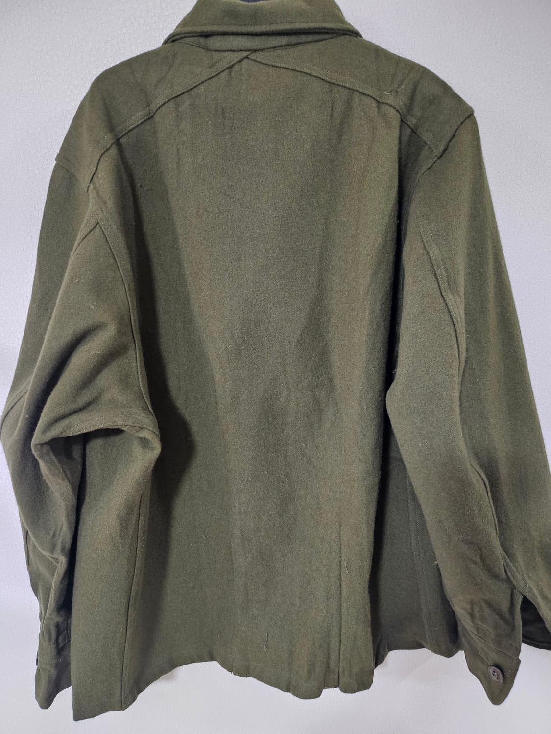 50s 미군오리지날 og108 울셔츠 데드스탁 상품이미지5