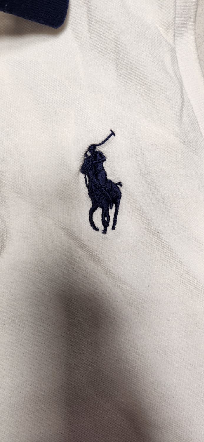 폴로 빅포니 화이트 pk 나시  상품이미지3