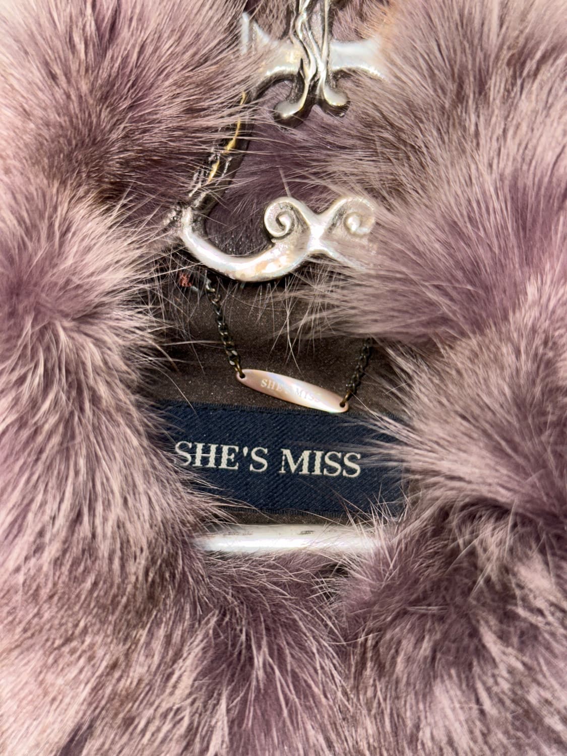 She’s miss lamb skin fox fur jacket  상품이미지4