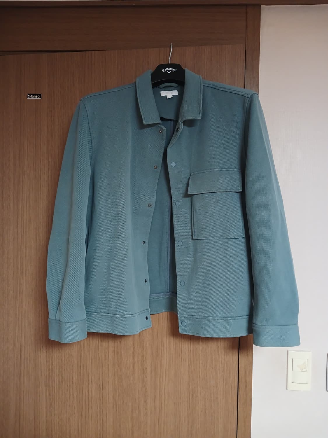 COS 민트 트윌 자켓 L 상품이미지1