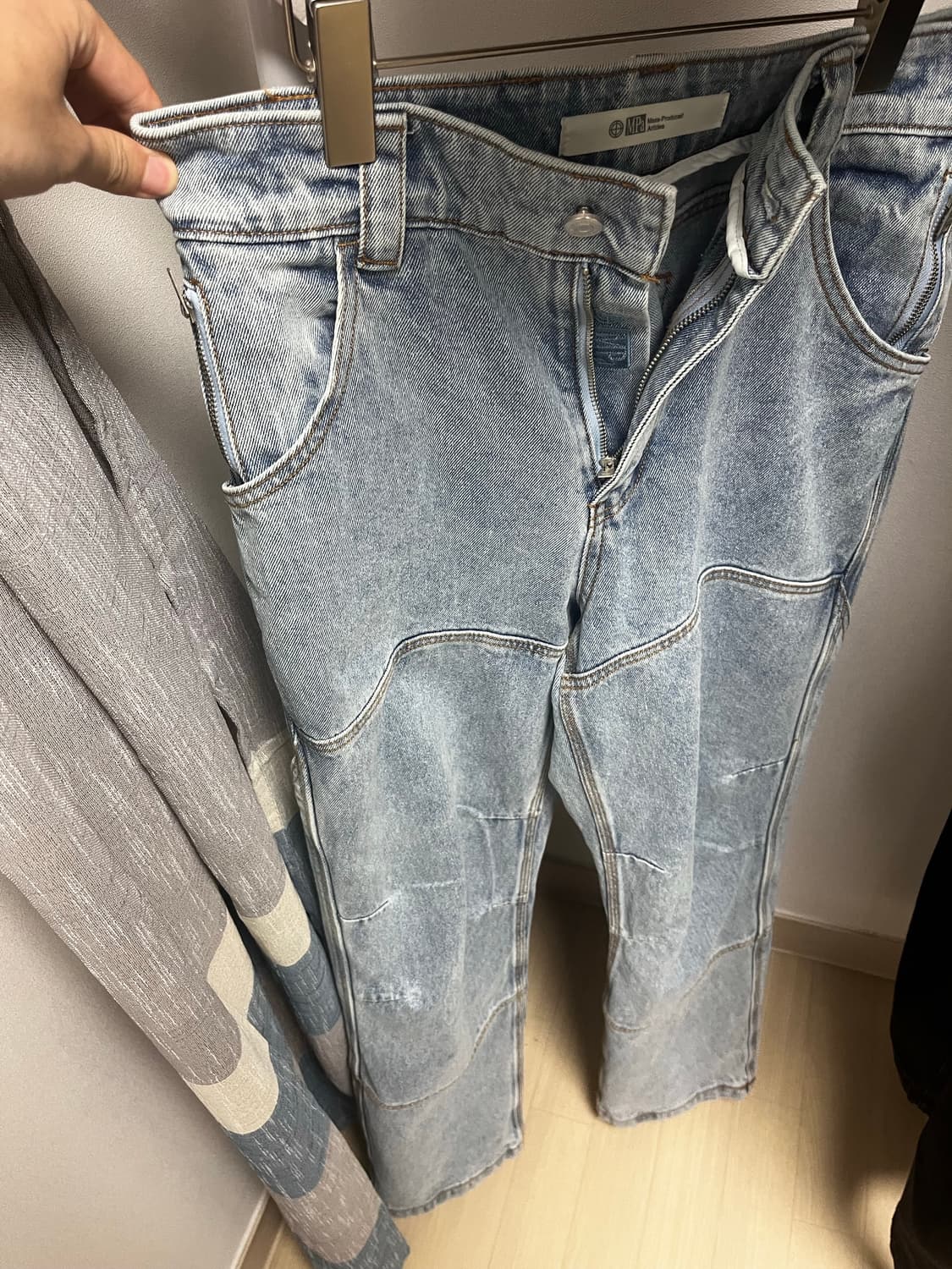 MPa CALF POCKET PANTS (STEEL BLUE) 상품이미지1