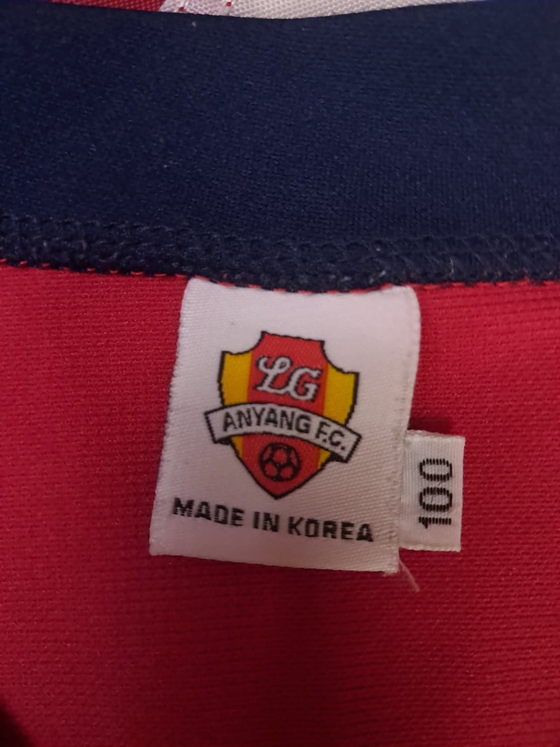 새제품급 오리지날 아디다스 안양LG치타스 홈 유니폼 상품이미지3