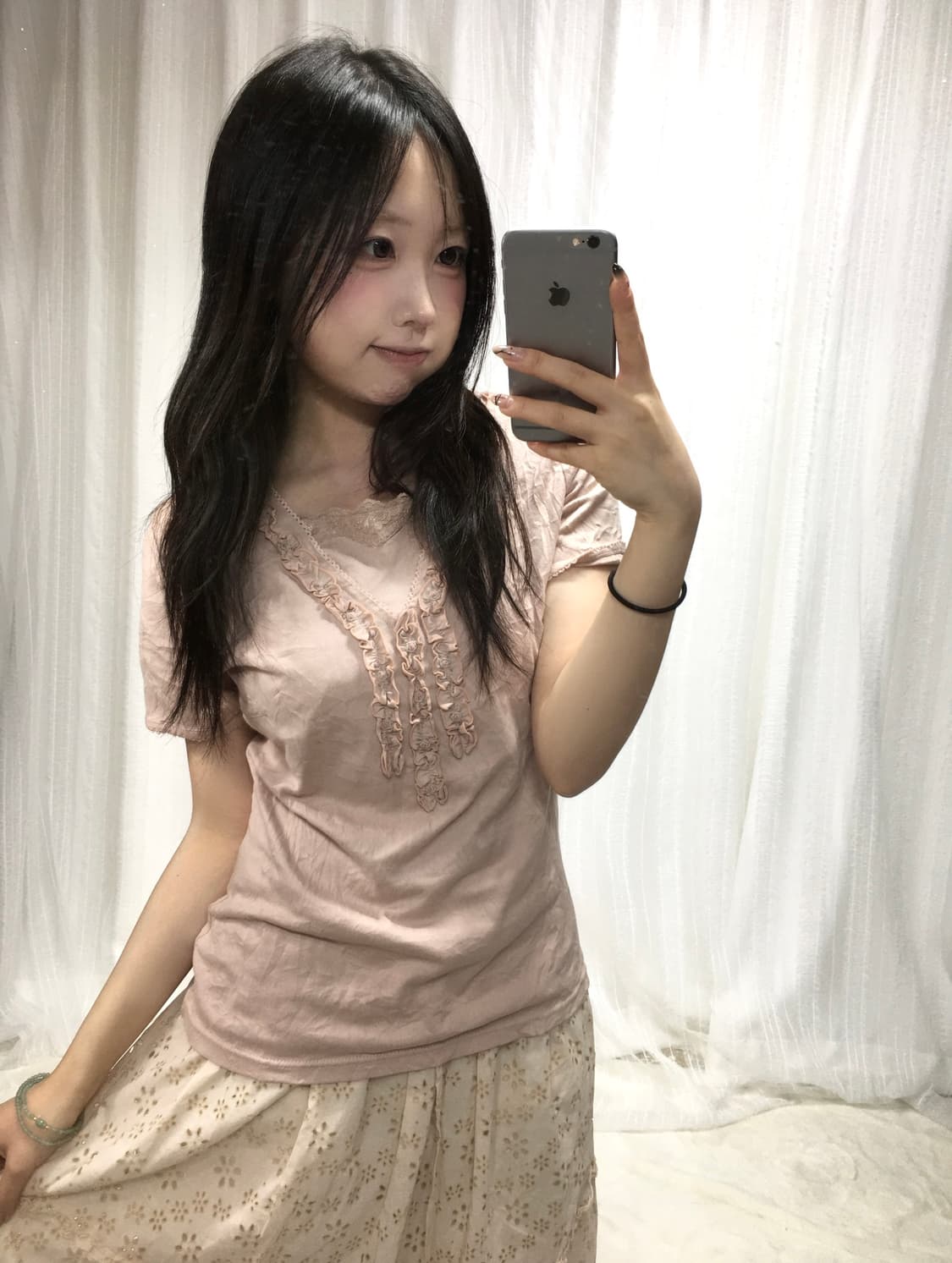 빈티지 핀터레스트 코랄 소녀 코디세트 상품이미지3