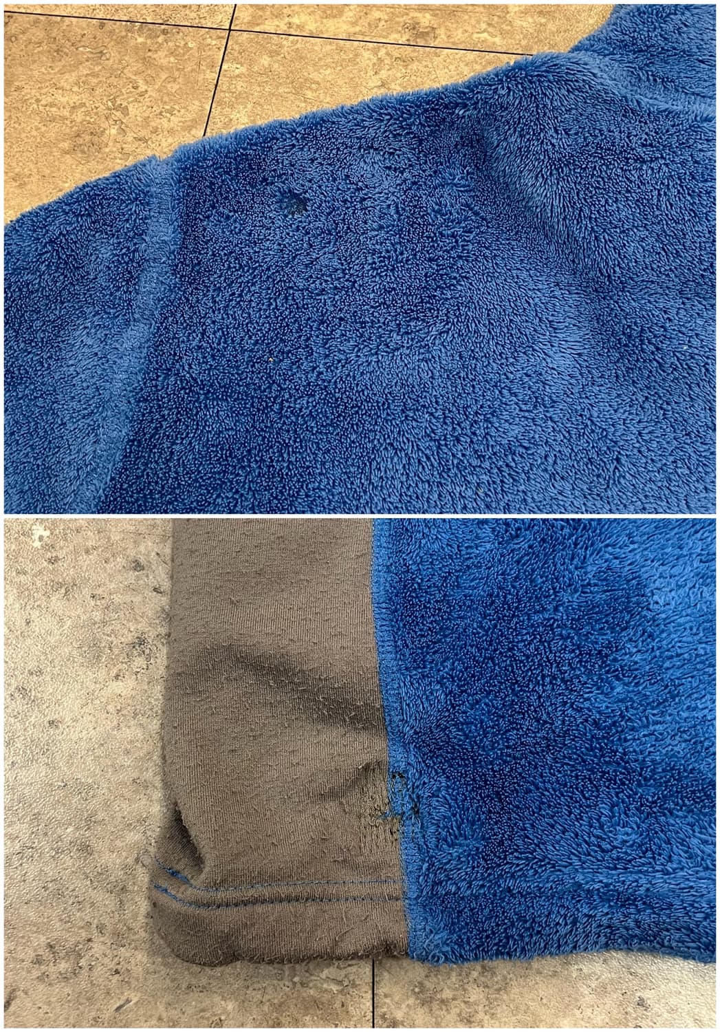 노스페이스 플리스 자켓 블루 M #csz2692 상품이미지8