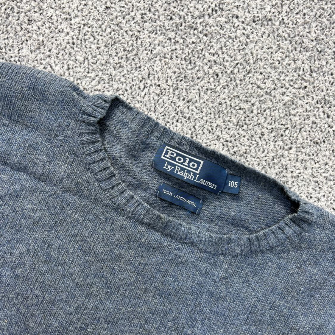 105 폴로 랄프로렌 울 니트 스웨터 0323J 상품이미지2