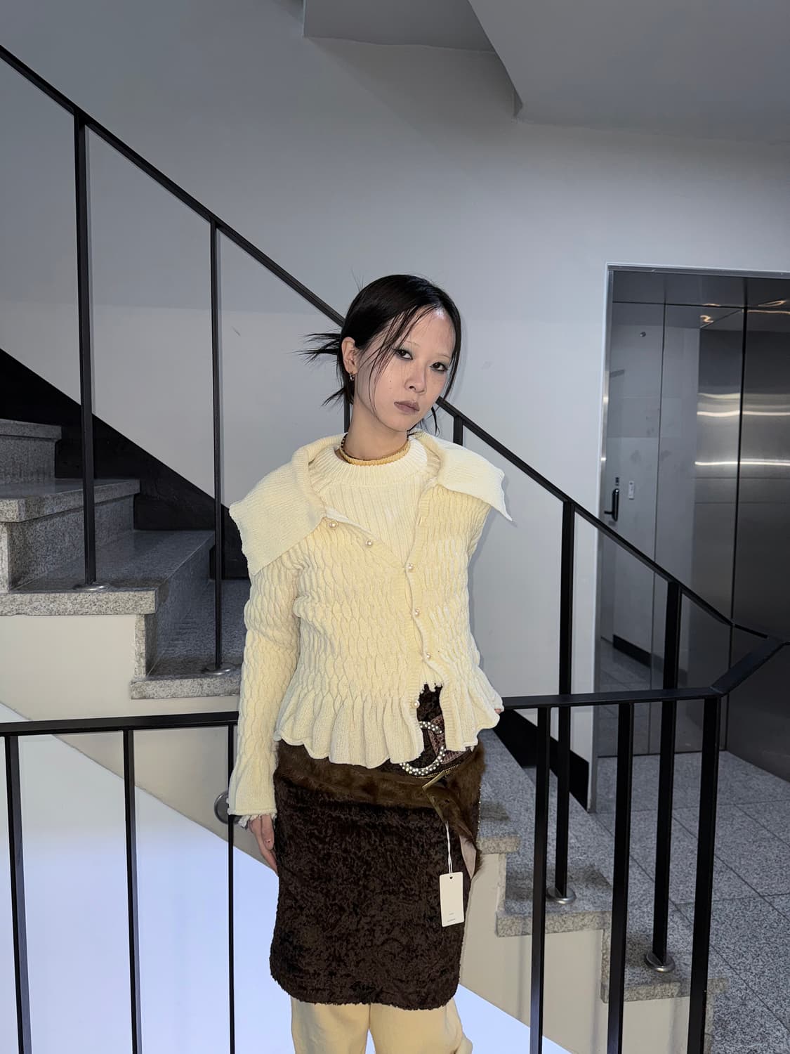 pleats knit jacket 상품이미지1