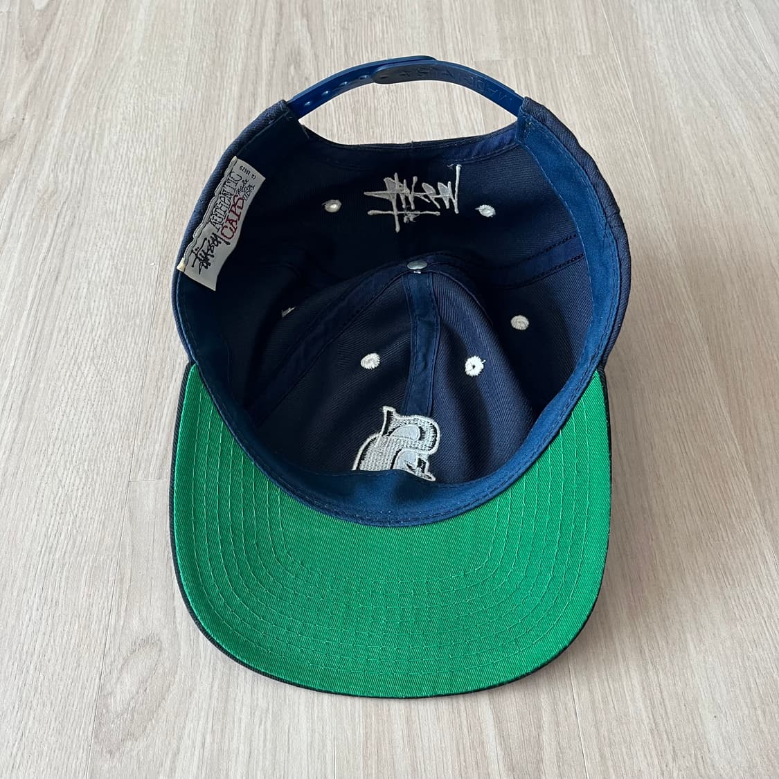 90s 빈티지 올드 스투시 s로고 캡 모자 made in usa 상품이미지2