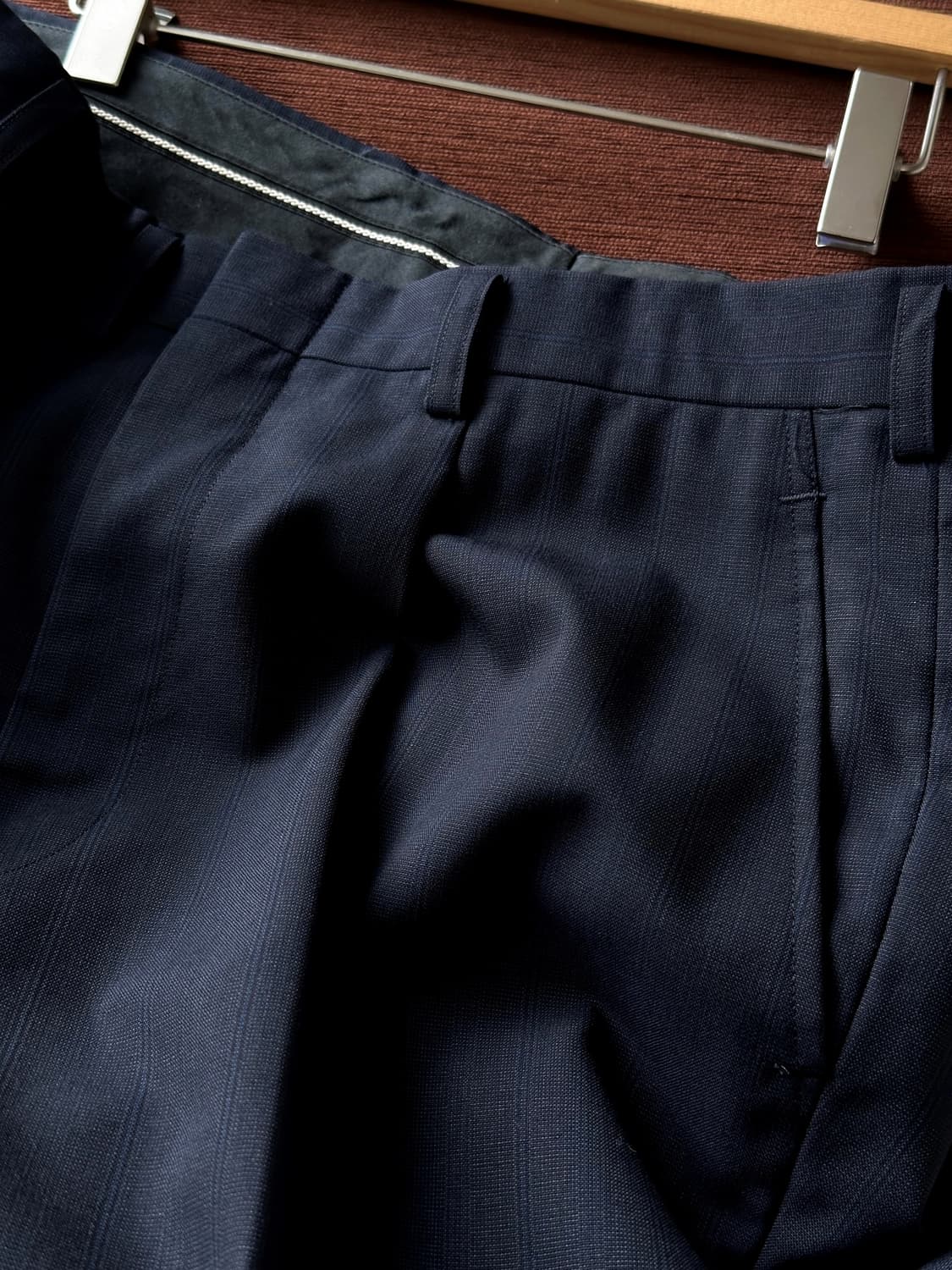  2 pleats multi patterned trousers 상품이미지3