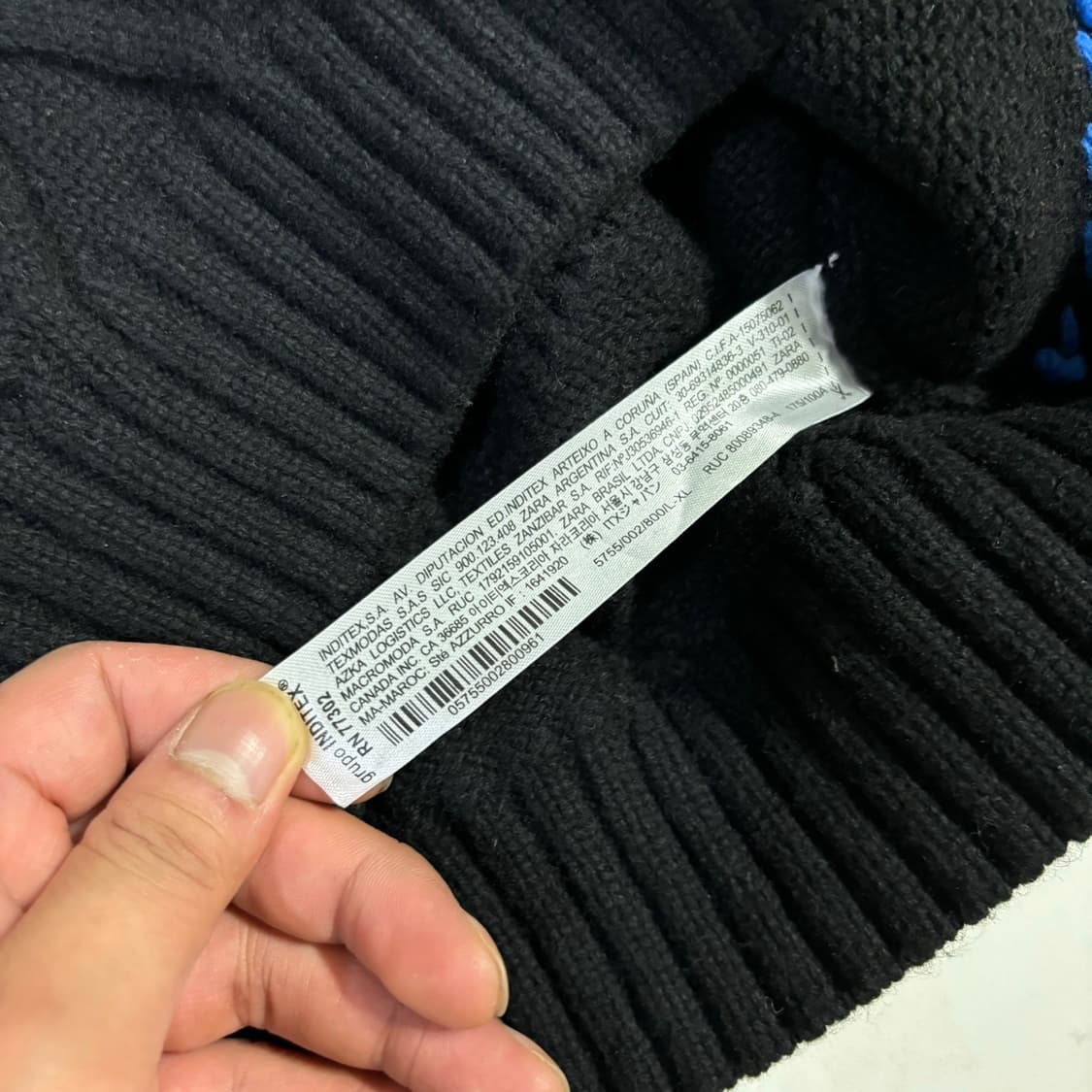 105 아더에러X자라 니트 상품이미지6