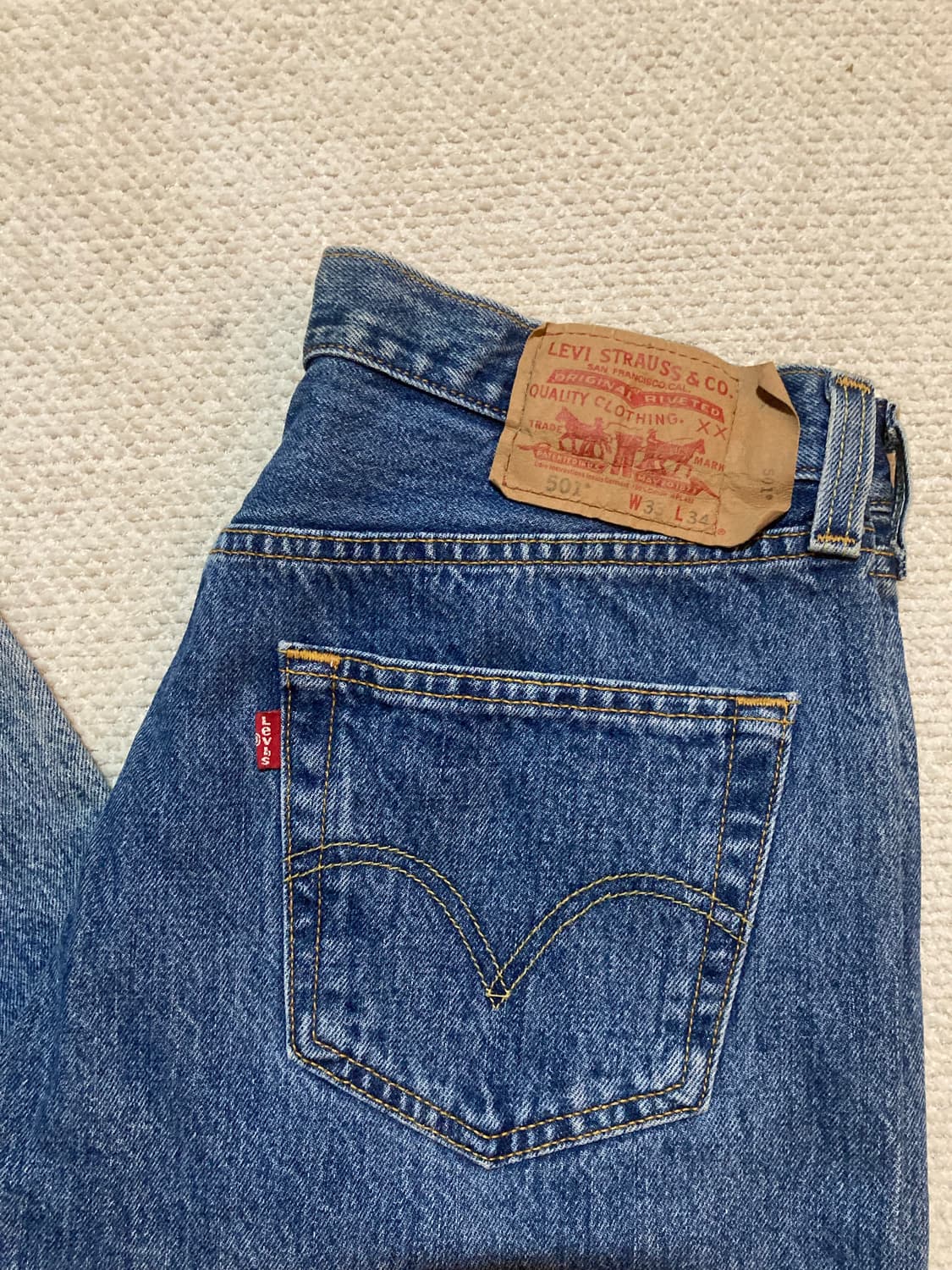00s Mexico Levi’s 501 W32 상품이미지2