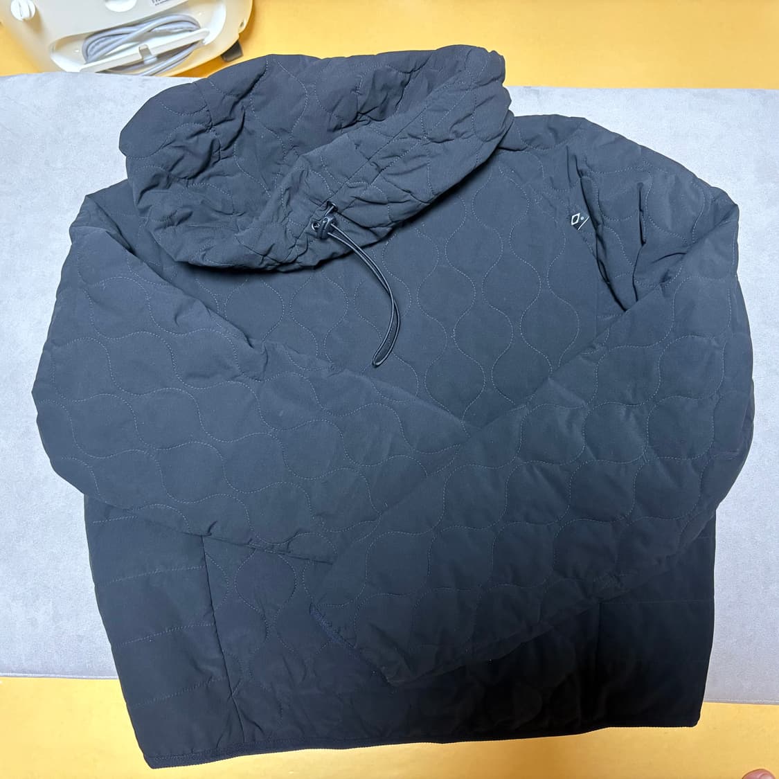 미스치프 롬버스 퀄티드 패딩 블랙M 상품이미지4