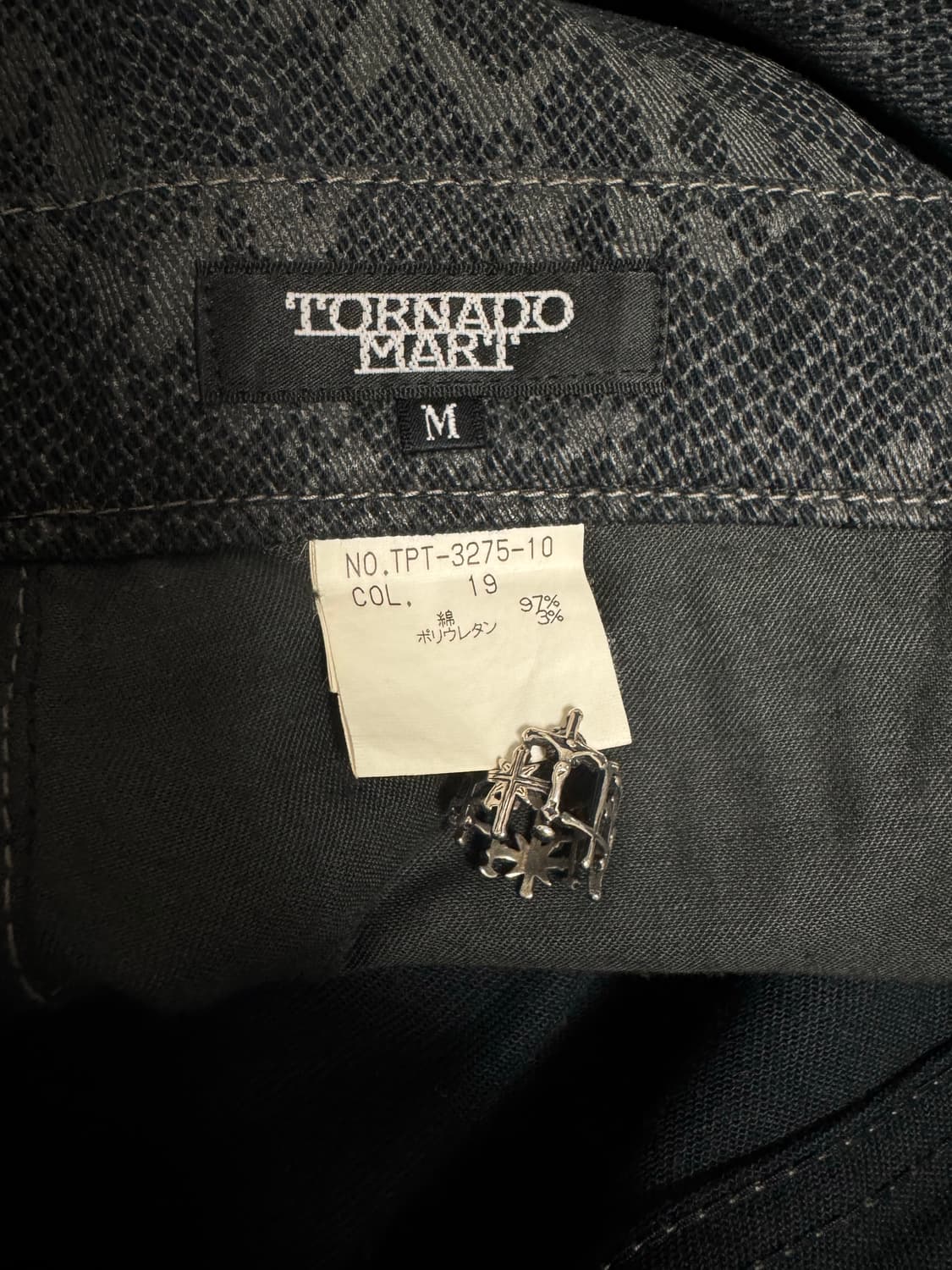 “Tornado Mart” Python flare pants  상품이미지6