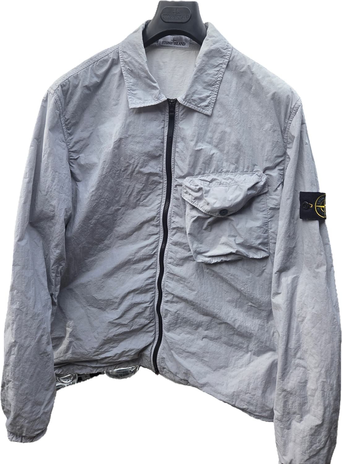 스톤아일랜드 나슬란 라이트 폴라텍 오버셔츠 (XXL) 상품이미지1
