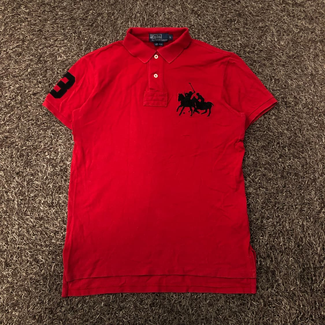 폴로 랄프로렌 빅포니 치프키프 추격자 PK 카라 반팔 티셔츠 상품이미지1