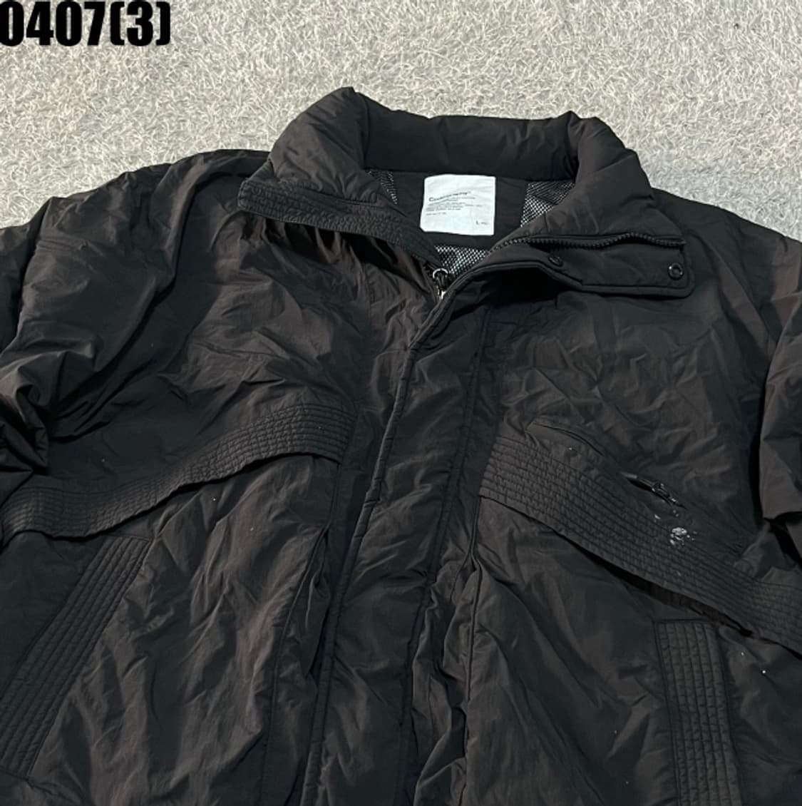 코드그라피 패딩 점퍼 상품이미지2