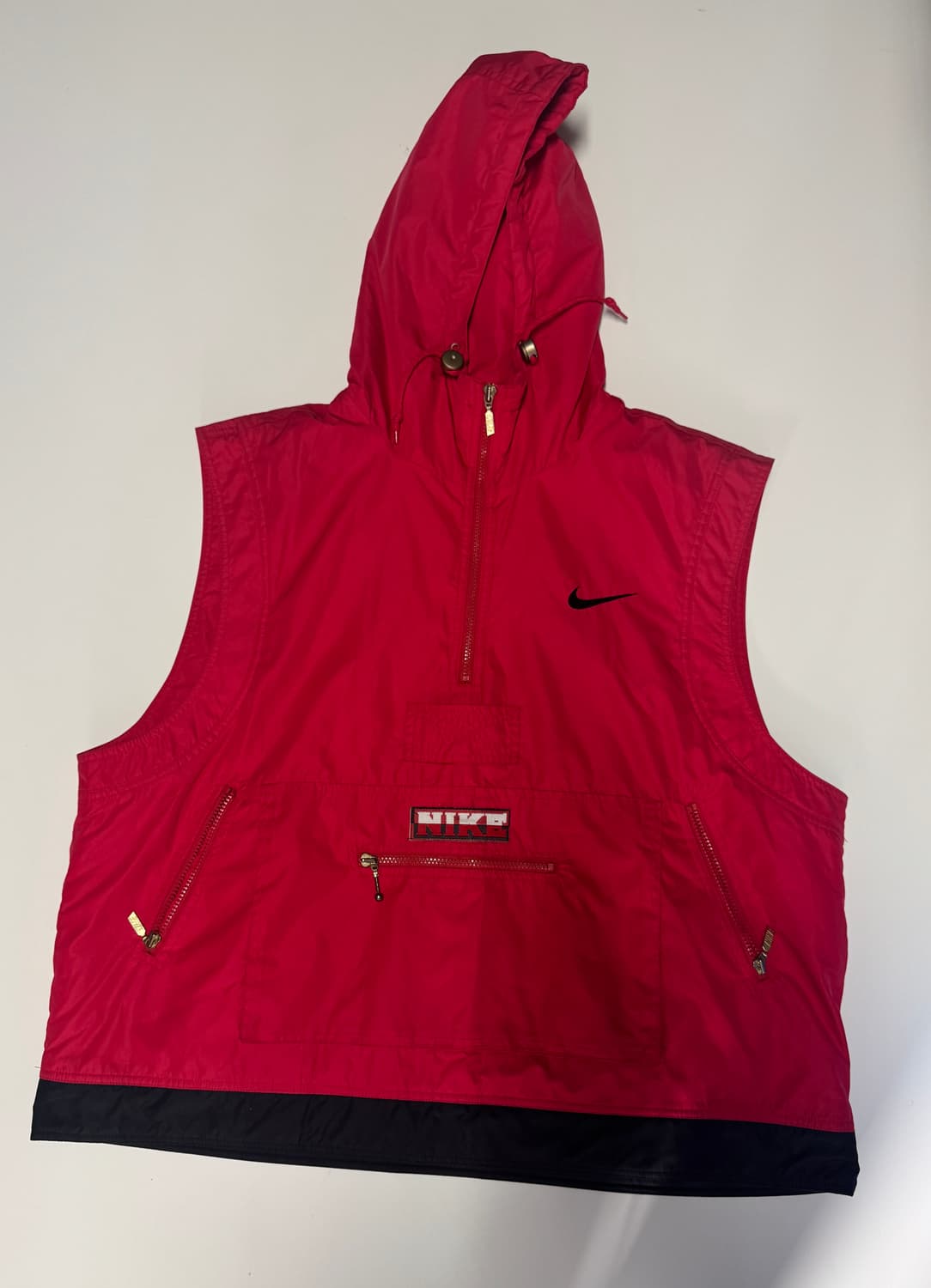 희귀!! 나이키 올드스쿨 빅 사이즈 풀오버 아노락 2XL ~ XL 상품이미지1