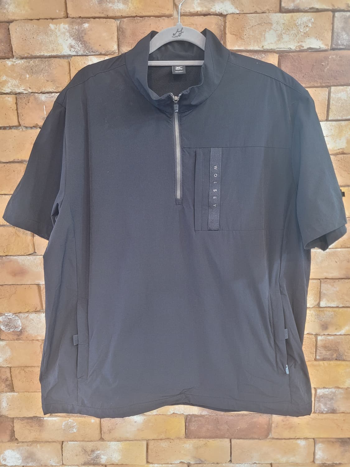Wolsey 반팔 집업 110(2XL) 상품이미지1