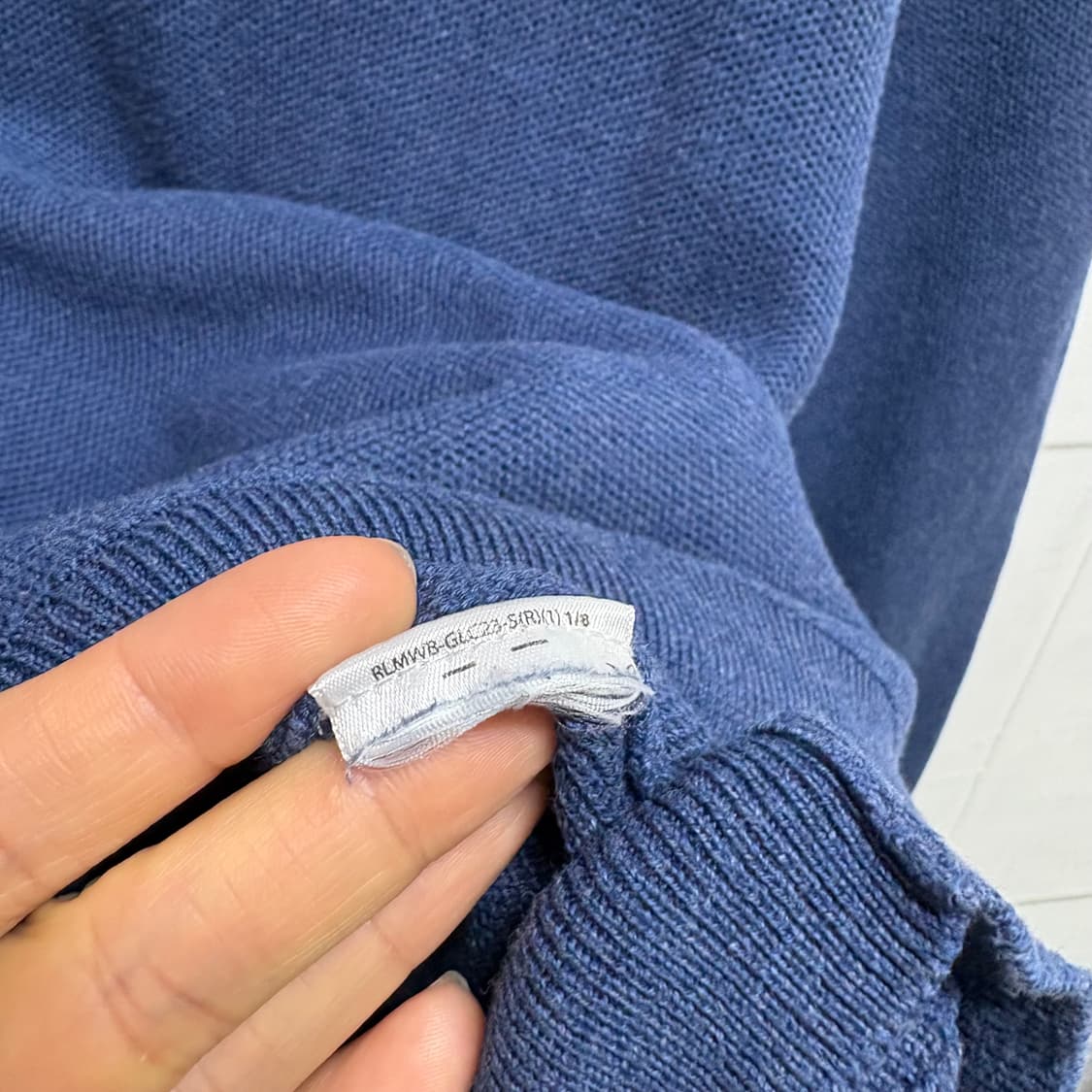 POLO Ralph Lauren 폴로 랄프로렌 피마코튼 와플니트 L  상품이미지3