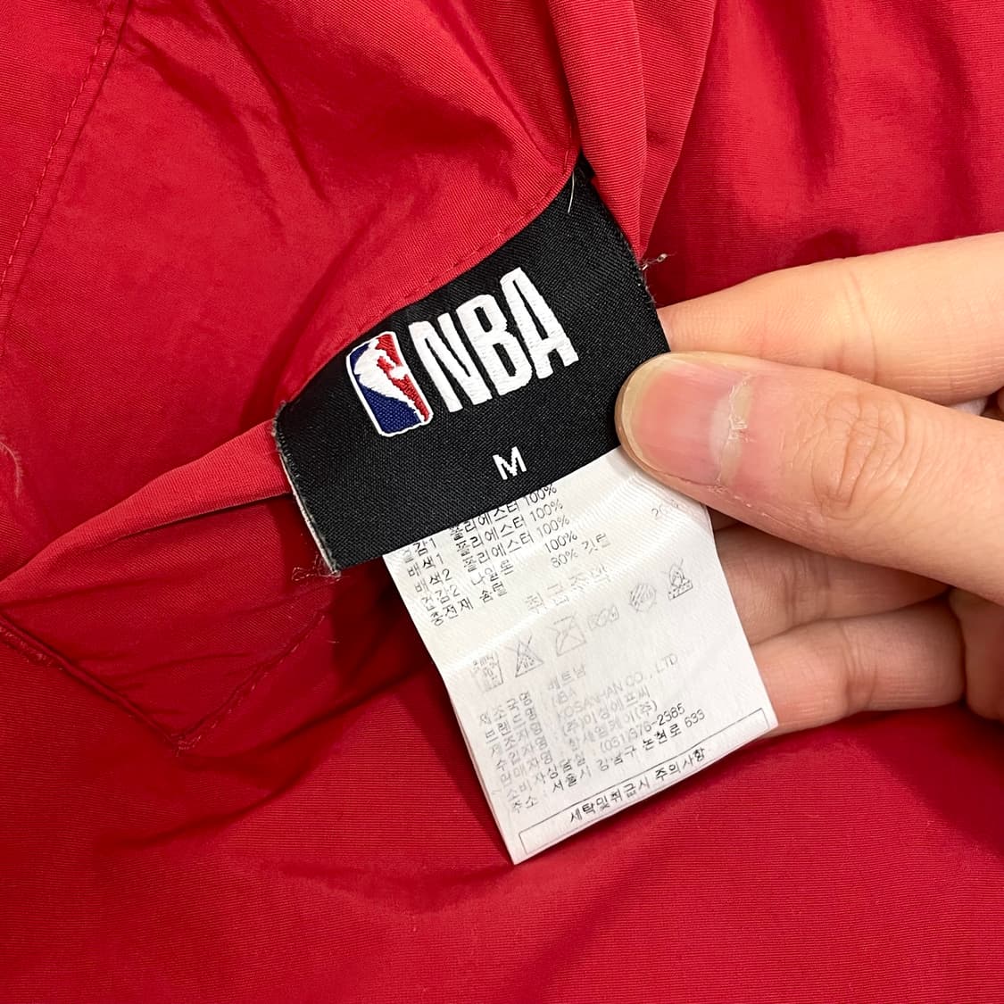 NBA 시카고불스 양면 덕다운 패딩점퍼 남성M 상품이미지3