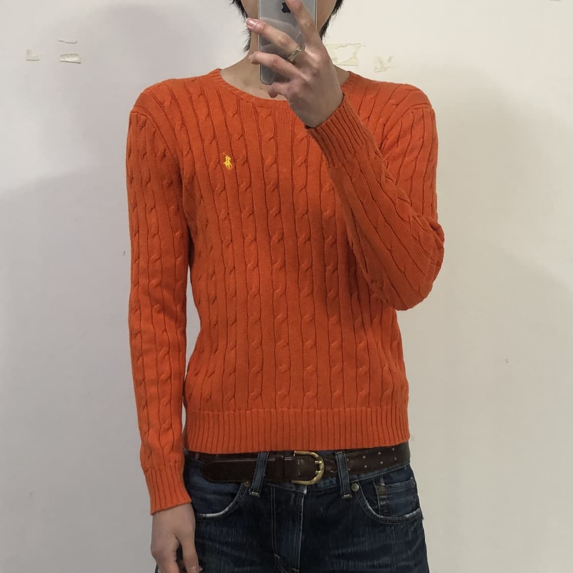 폴로 랄프로렌 꽈배기 니트 상품이미지3