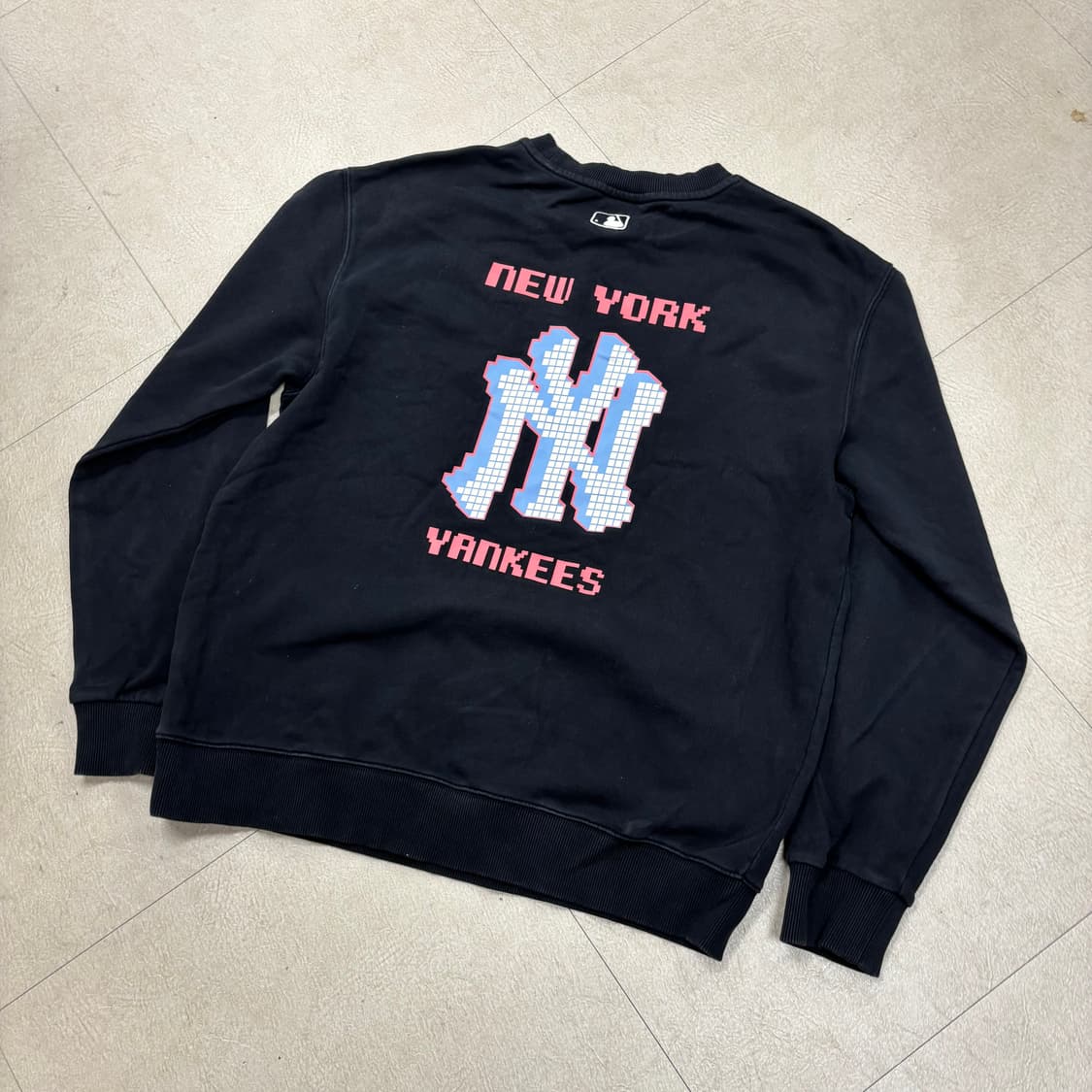 MLB 뉴욕 양키스 빅로고 맨투맨 상품이미지3