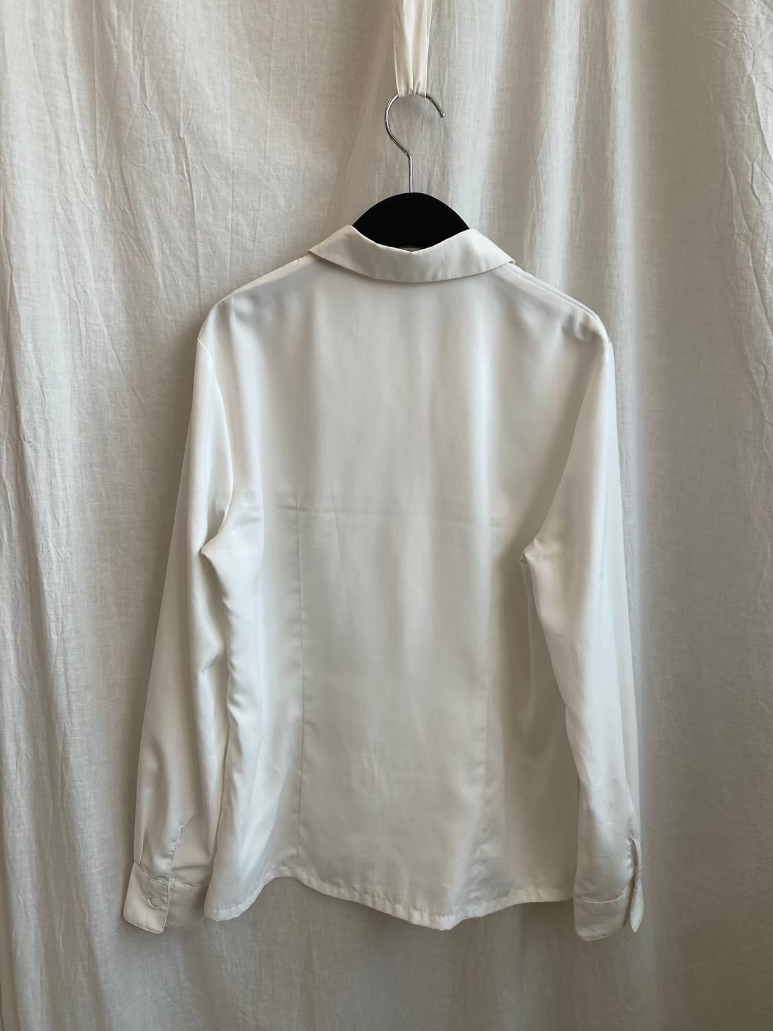 화이트 베이직 블라우스(M) 상품이미지6