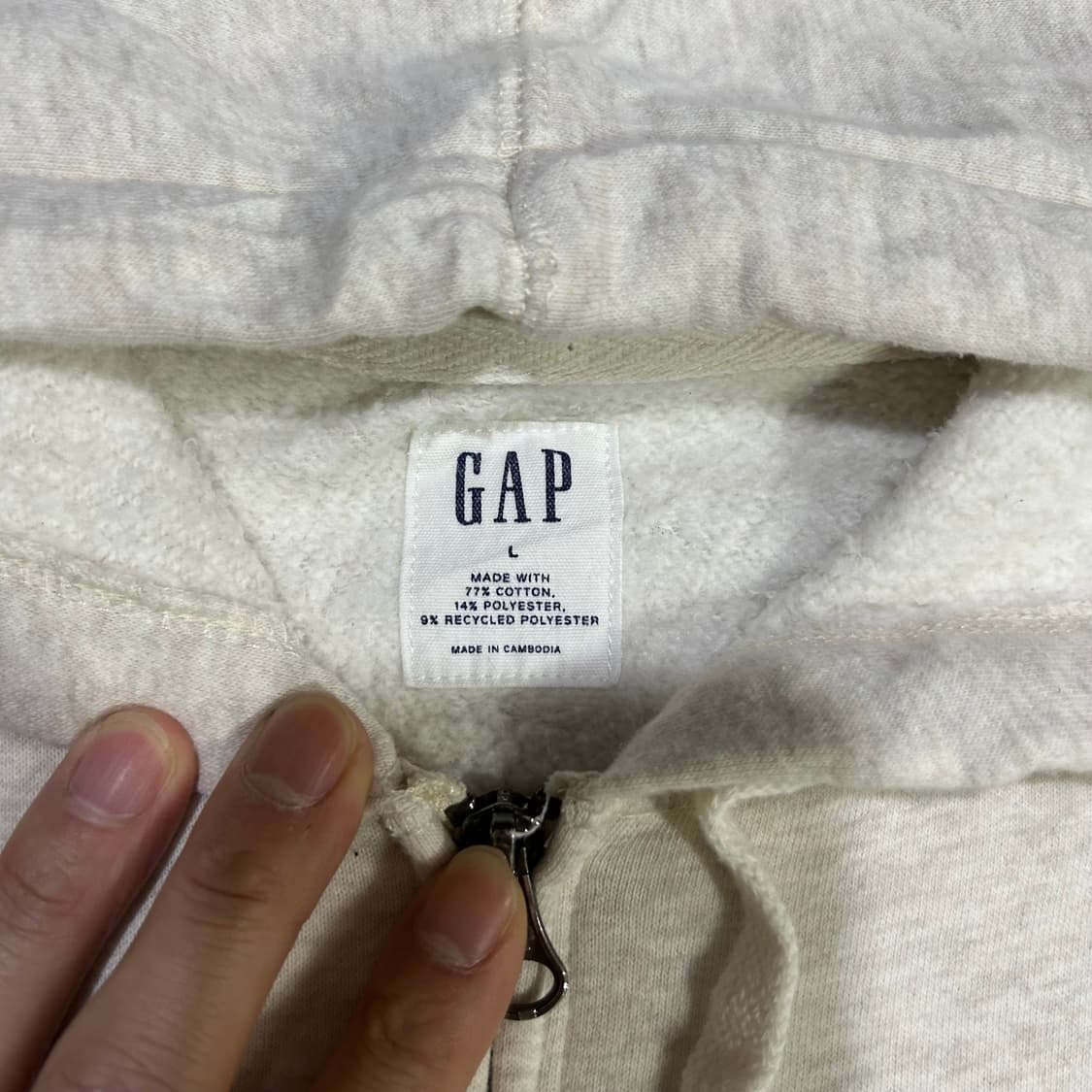 (L)Gap 후드집업 상품이미지3