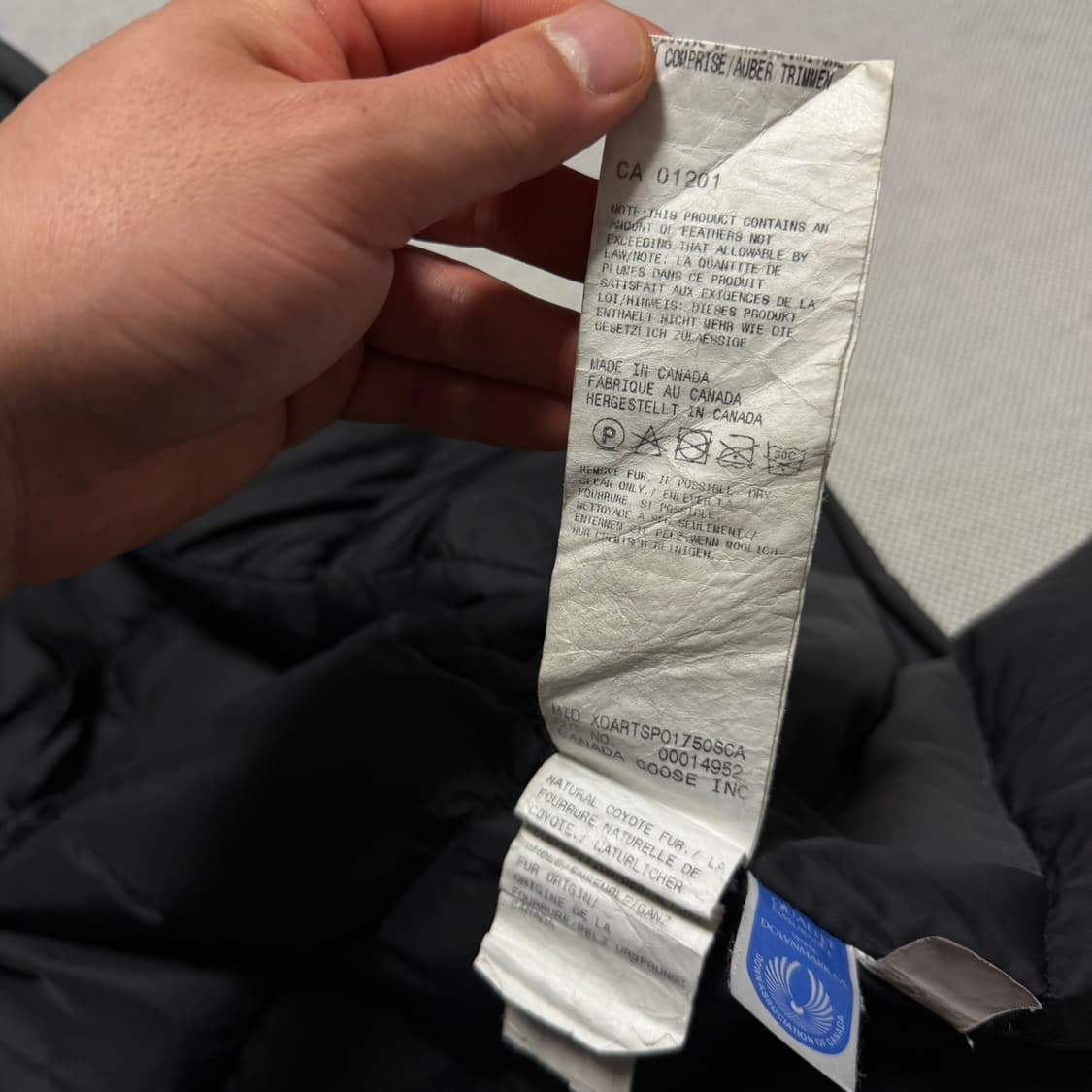 캐나다구스 우먼스 퍼 롱패딩 XS 상품이미지7